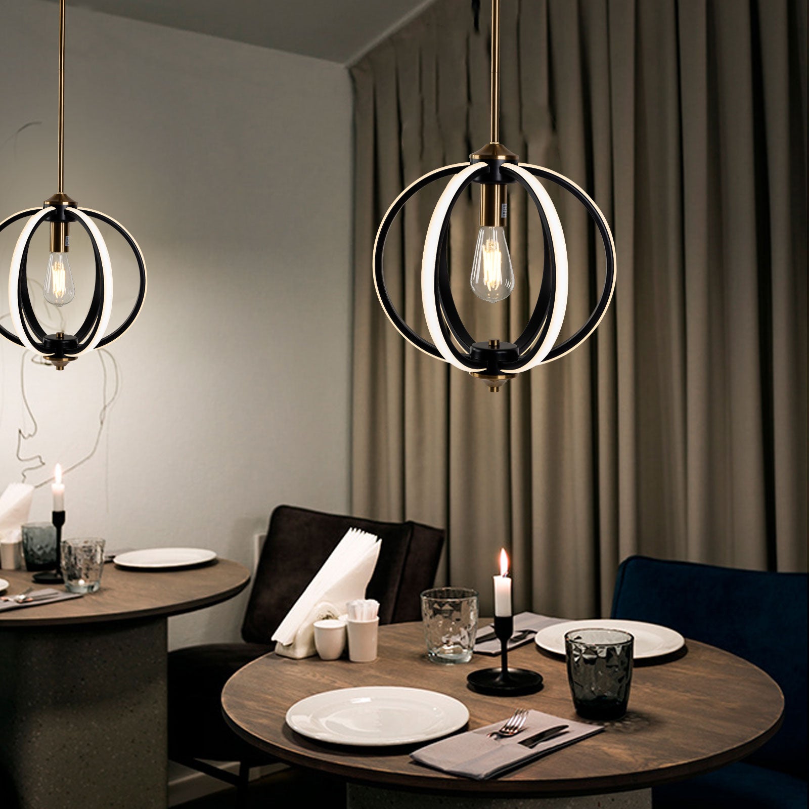 Round Pendant Light PP24101-350
