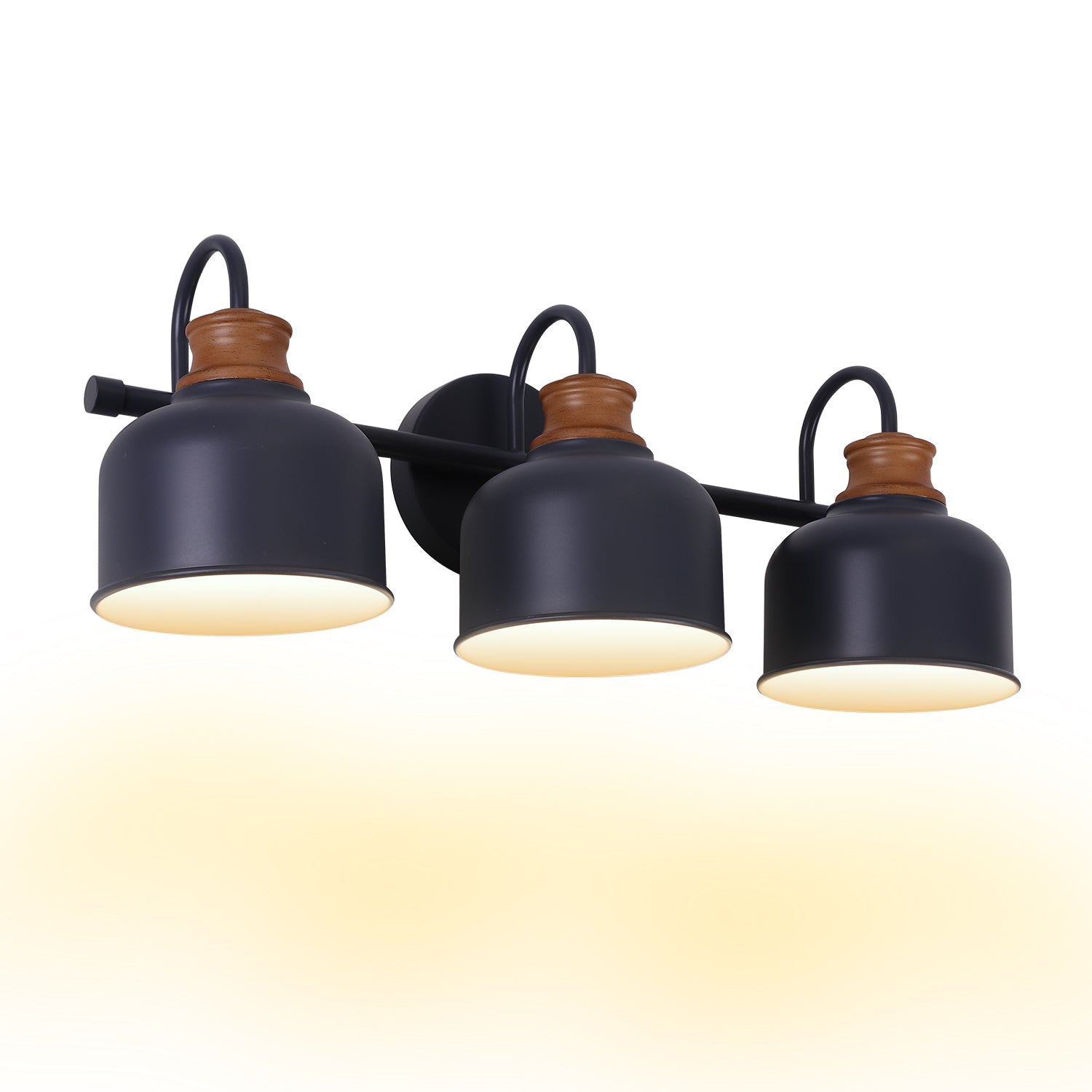 3-Light Vanity Light Wall Sconce Blue / JF2228-W3WD