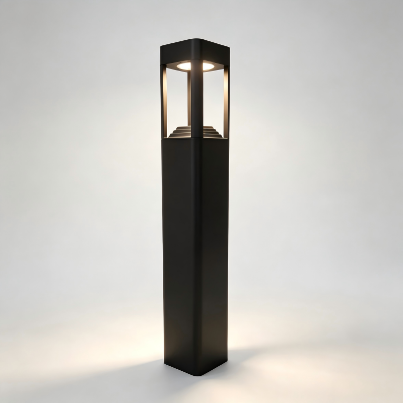 Garden Landscape Lighting Black Aluminum LED Outdoor Path Lamp
