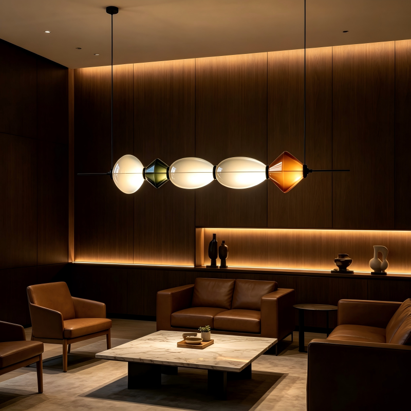 Glass Pendant Light