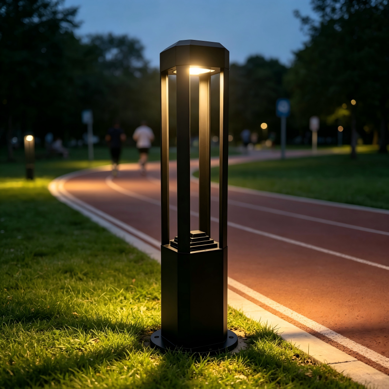 Black LED lawn light, garden path light, waterproof outdoor landscape light, IP65 lawn walkway lighting