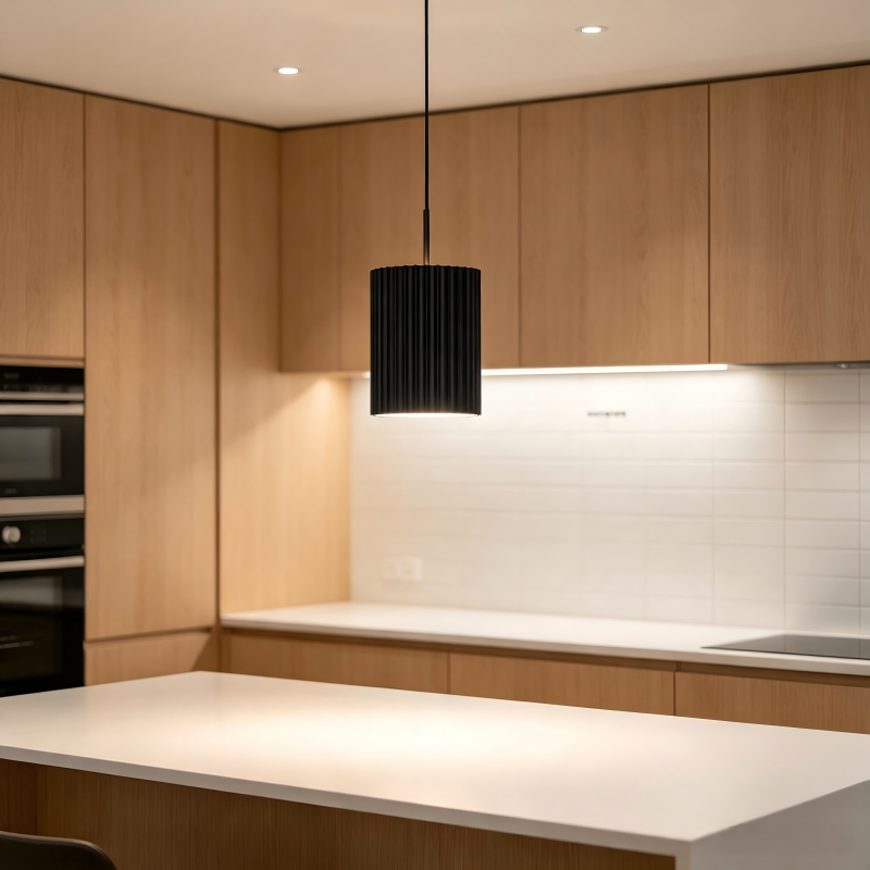 Black Gold Pendant Light Metal Chandelier