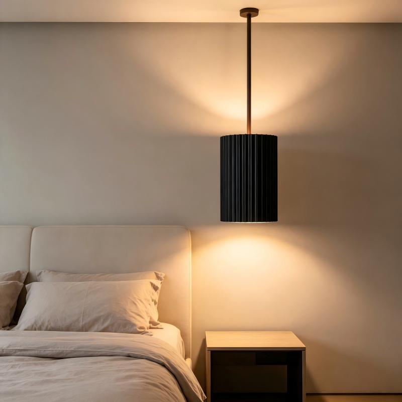 Black Gold Pendant Light Metal Chandelier