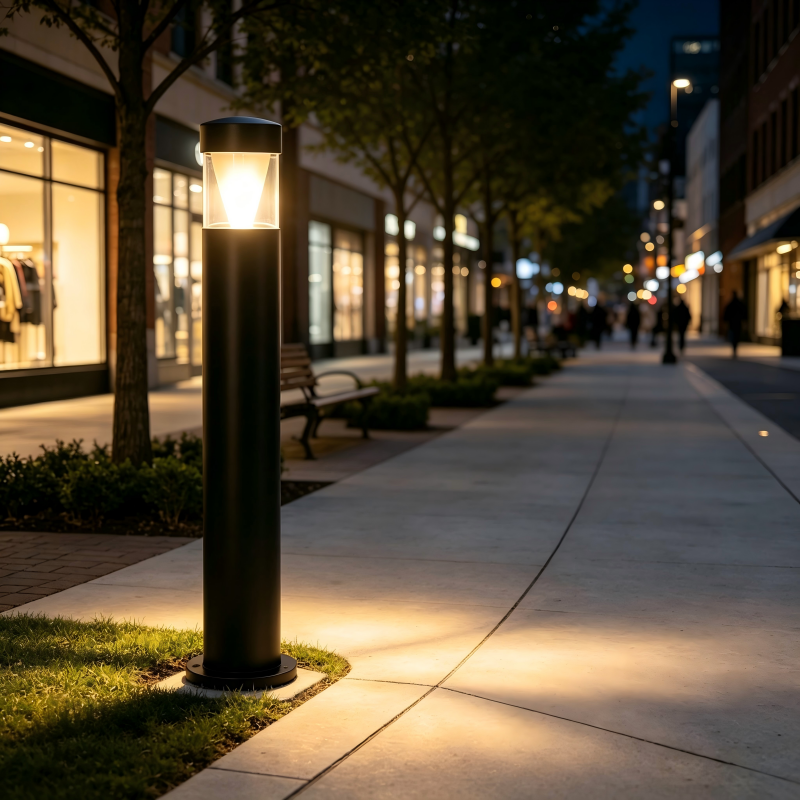 Lawn Bollard Light Outdoor Garden Path Lamp