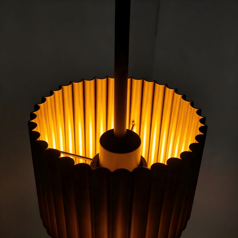 Black Gold Pendant Light Metal Chandelier