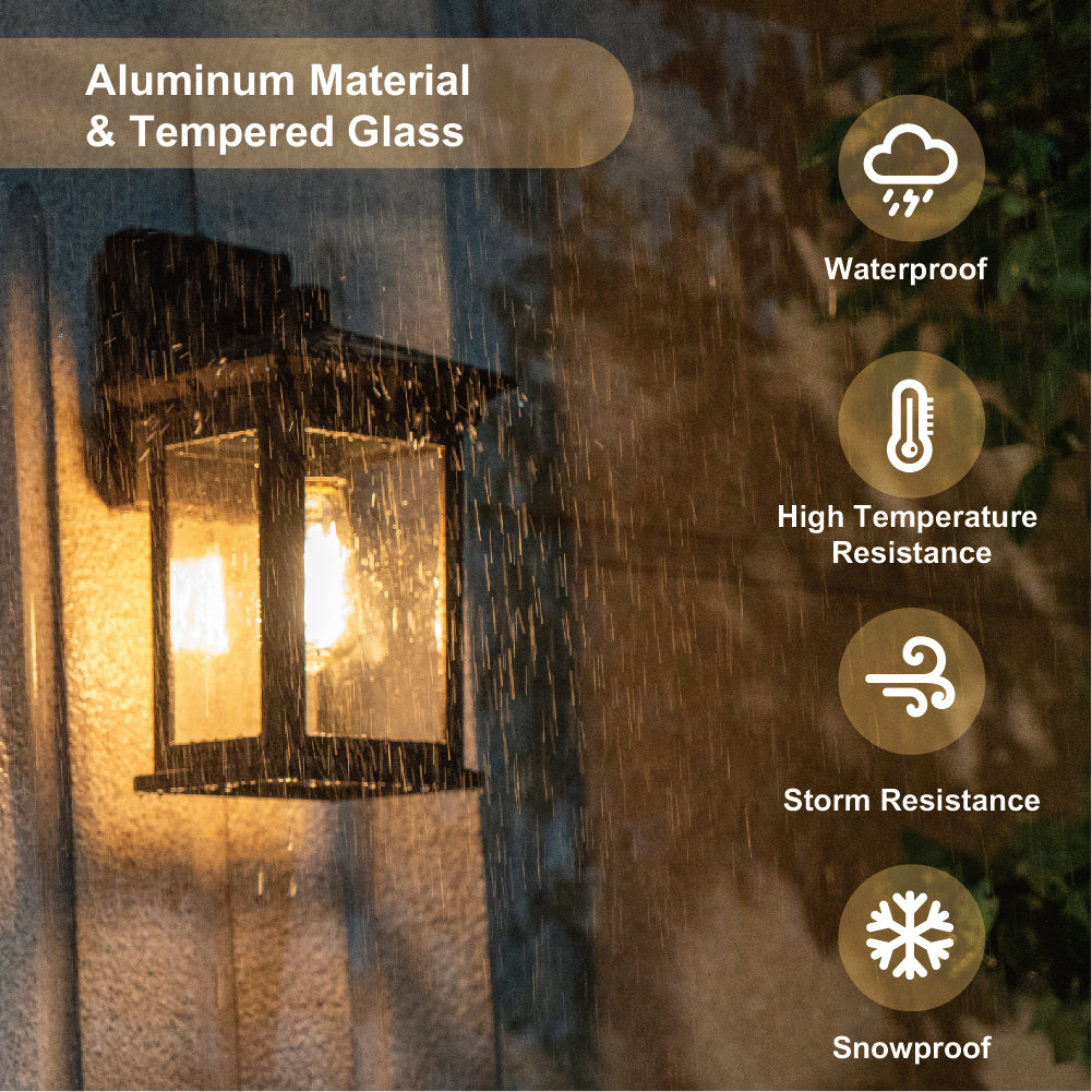 Outdoor Wall Light with Photocell Sensor CG002