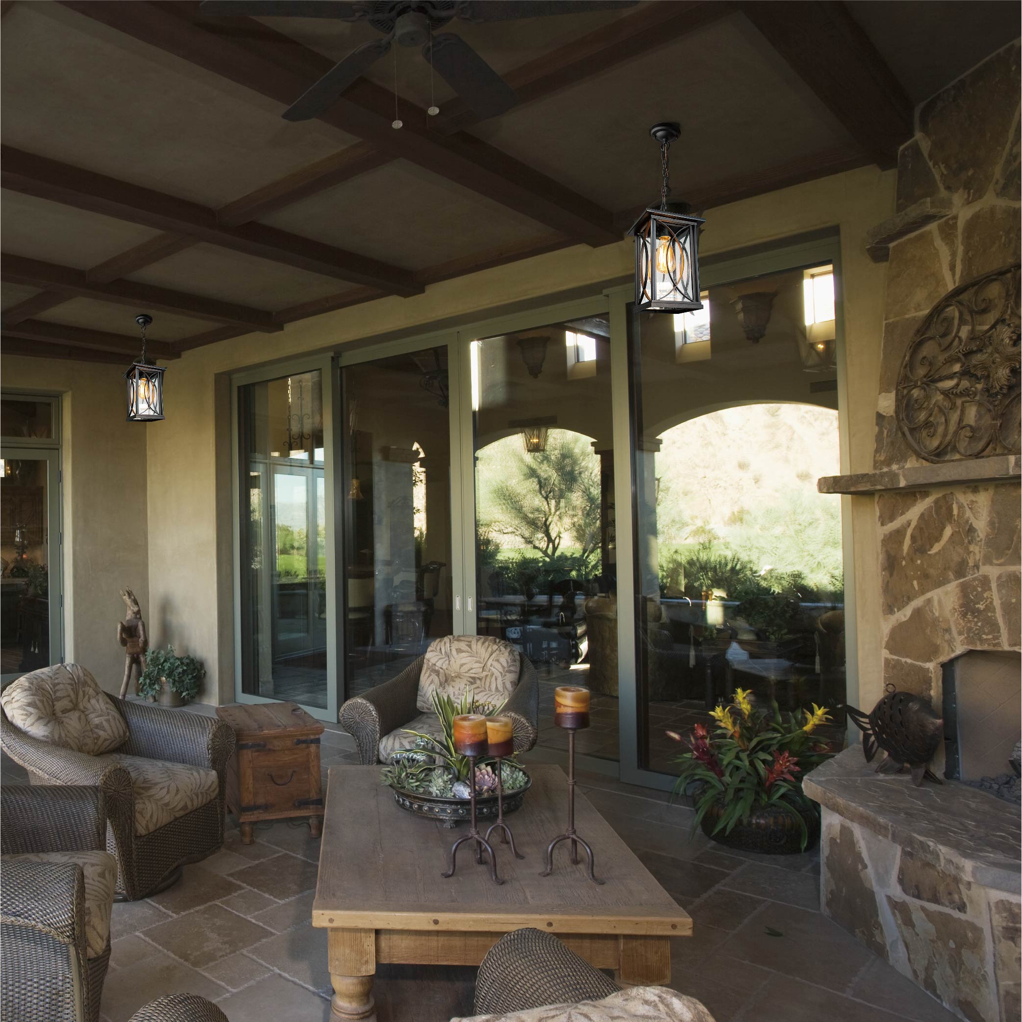CS outdoor pendant light CS-003