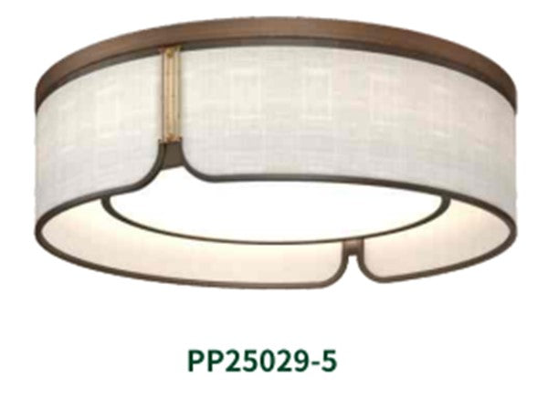 Fabric ceiling light