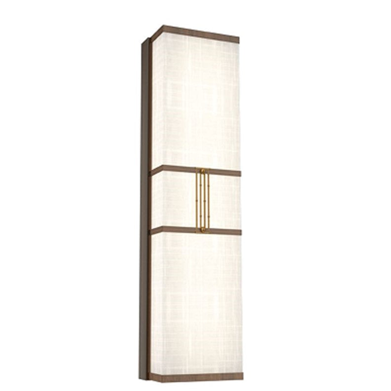 Fabric wall light