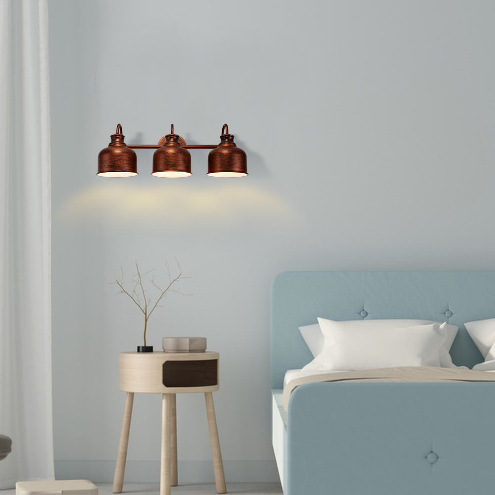 Bathroom 3-Light Vanity Fixture Farmhouse Wall Sconce
