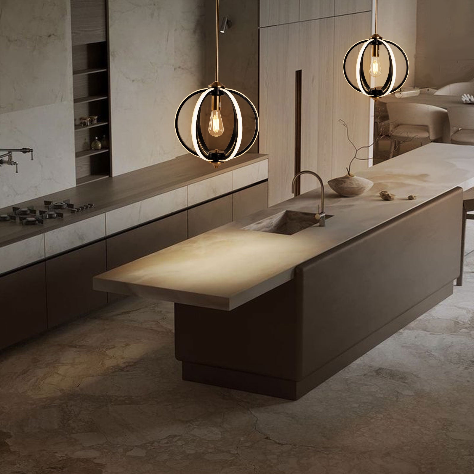 Round Pendant Light PP24101-350