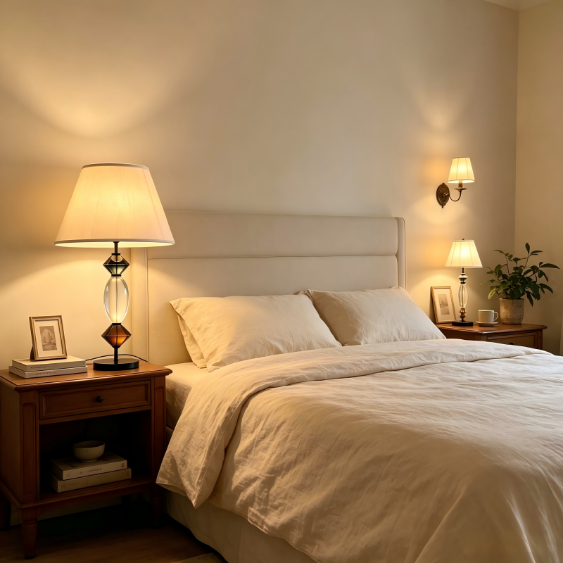 Glass Table Lamp