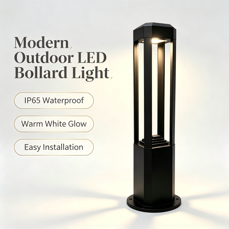 Black LED lawn light, garden path light, waterproof outdoor landscape light, IP65 lawn walkway lighting