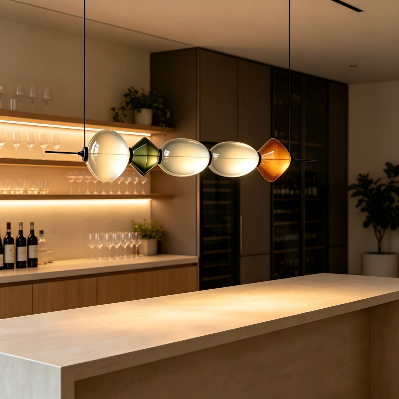 Glass Pendant Light