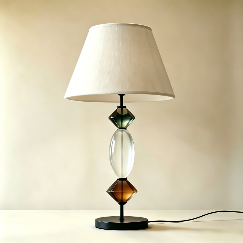 Glass Table Lamp