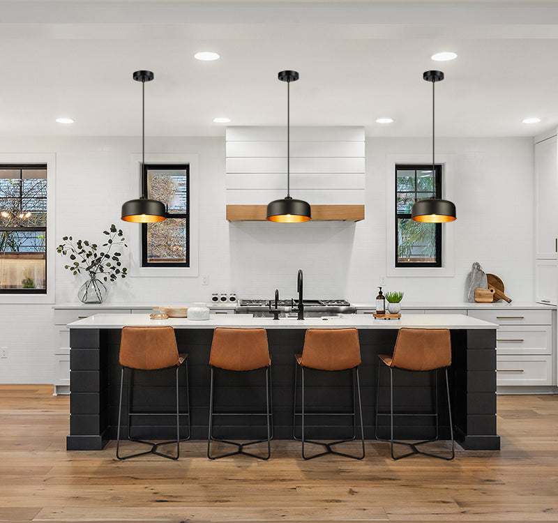 Industrial Pendant Light 12" 2 pack