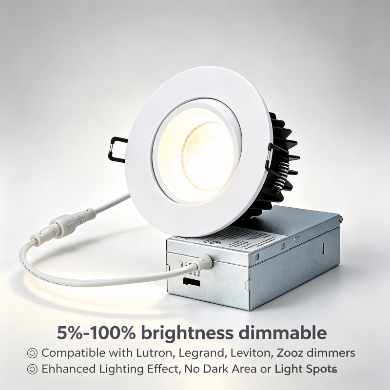 LED Recessed Downlight with Junction Box
