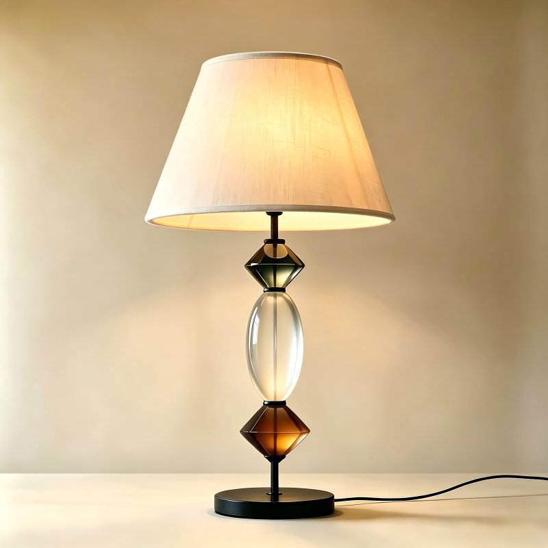 Glass Table Lamp