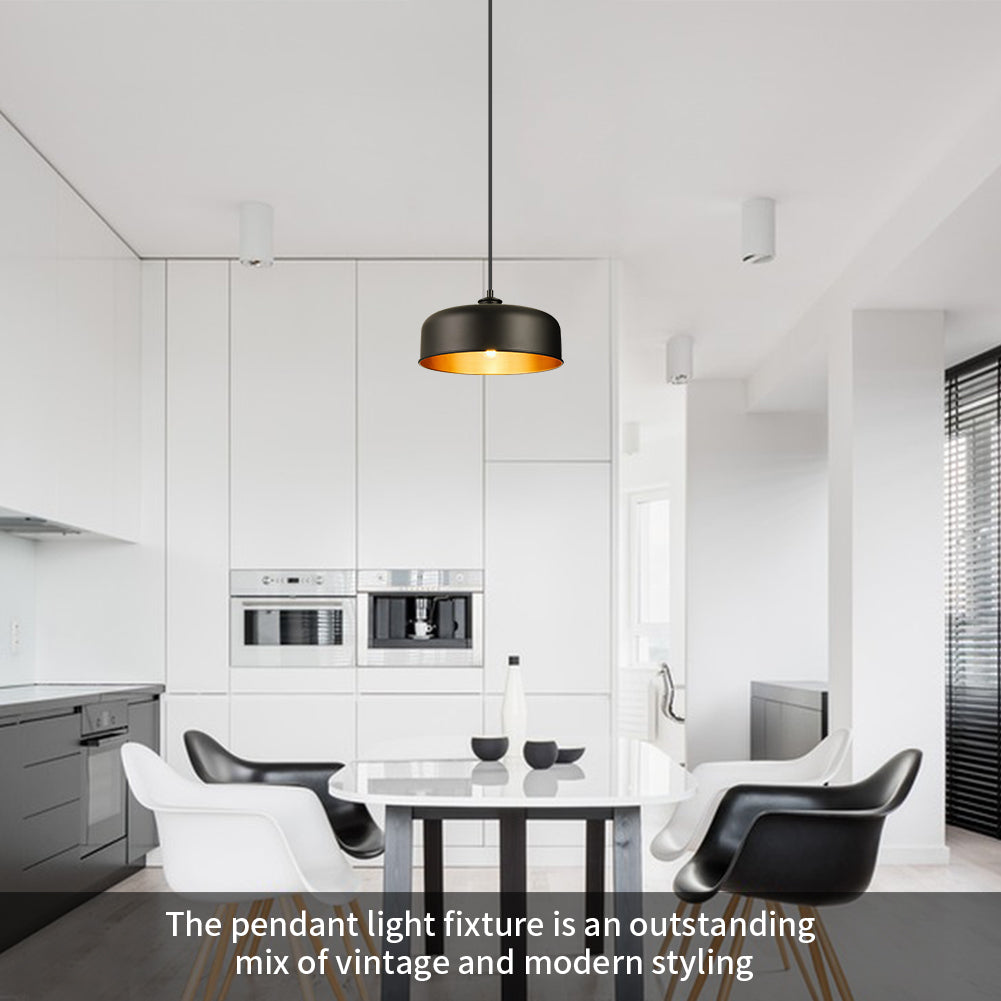Industrial Pendant Light 12" 2 pack