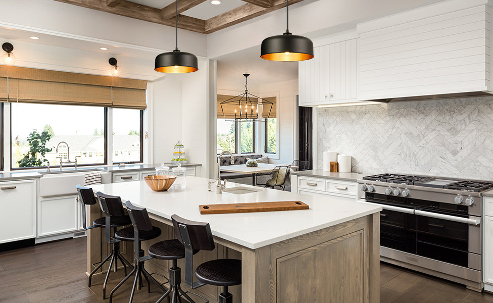Industrial Pendant Light 12" 2 pack