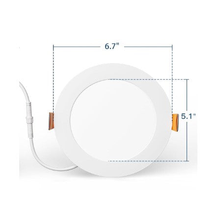 PD25601R 6" Slim Down Light Round
