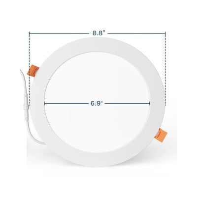 PD25801R 8" Slim Down Light Round