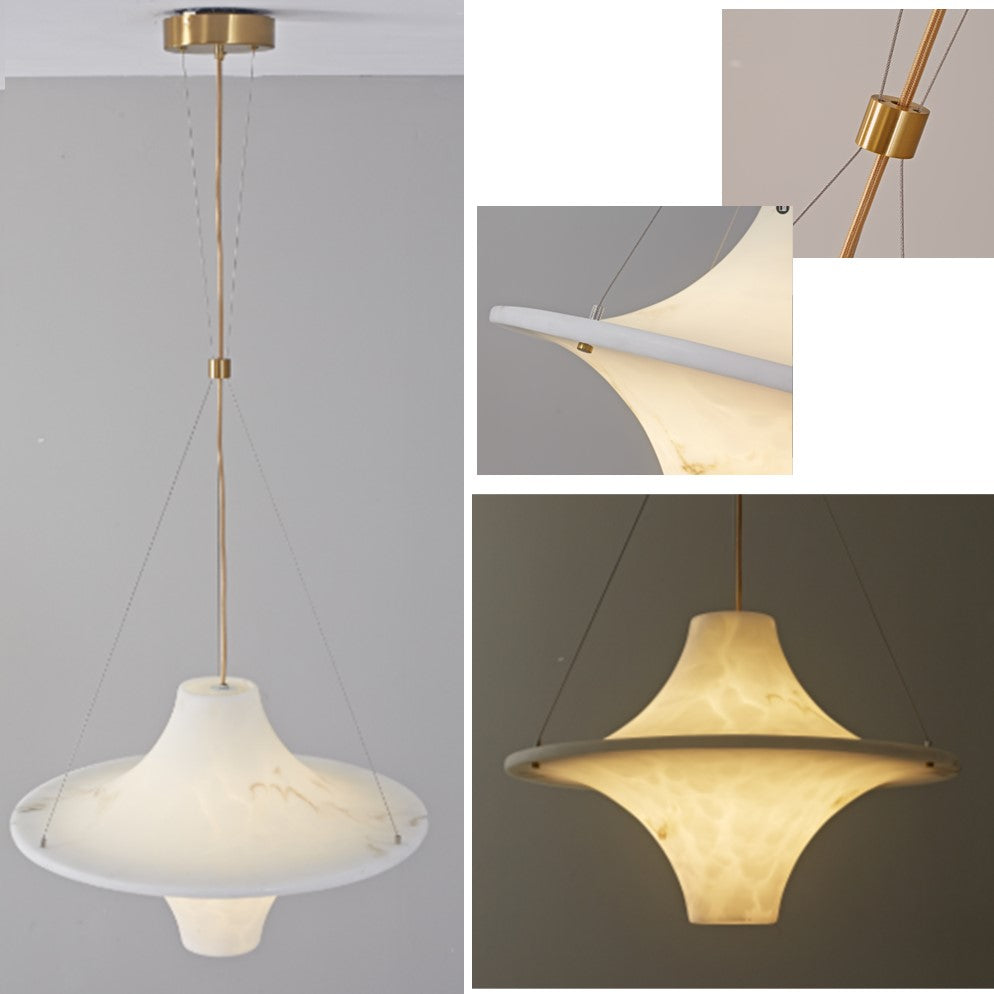 Alabaster Pendant Light